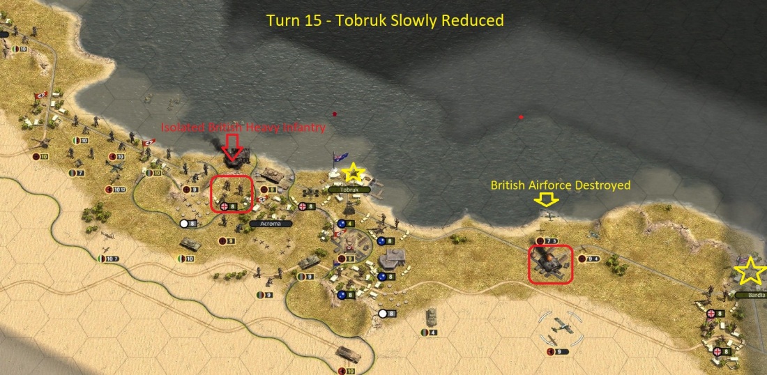 27 - T15 Slowly Penetrating Tobruk Defenses
